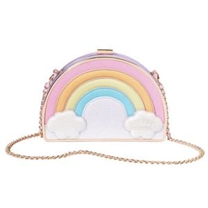 Women's Stoney Clover Rainbow Crossbody Clutch Bag - NWT + Free Shipping